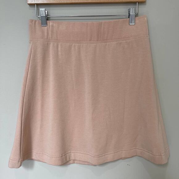 Free People Beach Alexis Elastic Waist Pink Circle Mini Skirt Soft Size Small - Picture 3 of 10